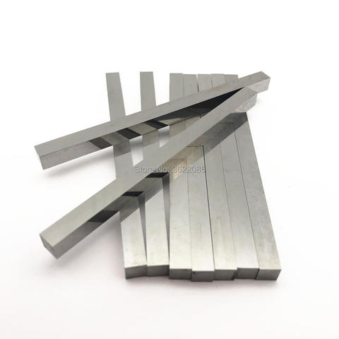 KLOT HRC50 Solid Carbide Strip Ground Flat Stock 4 5 6 8 10 12mm Steel Flat Stock/Bar Rectanguar Blank ► Photo 1/3