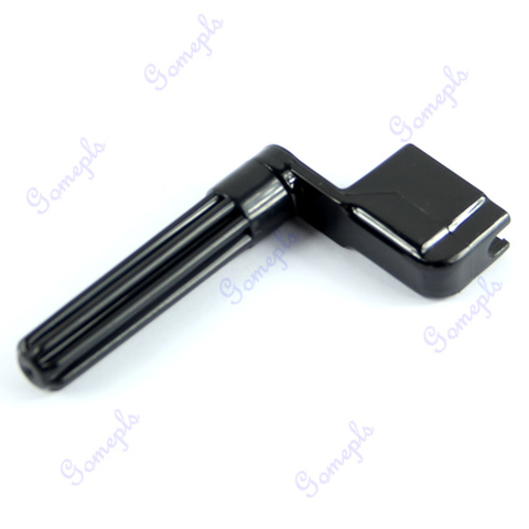 New Acoustic Electric Guitar String Winder Peg Bridge Pin Tool Plastic Black ► Photo 1/4