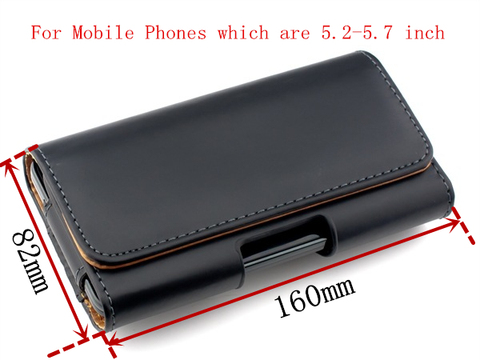 Genuine Leather Case For Xiaomi Redmi Note 7 8 Pro Belt Clip Holster For 5.2