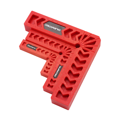 DURATEC 90 degree right angle clamp L-square holder ruler clamping squares woodworking tools 3