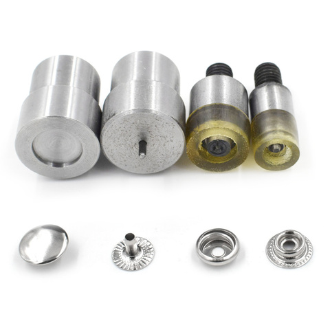 10mm/12.5mm/15mm snaps mold. Hand pressing button machine. Prong Snaps mold. Button installation tool. Metal rivets molds. ► Photo 1/5