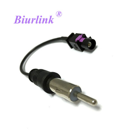 Biurlink Universal One Way OEM Car Radio Antenna Adapter Fakra External Cable Auto Stereo DVD Player Fakra Antenna Wire ► Photo 1/6