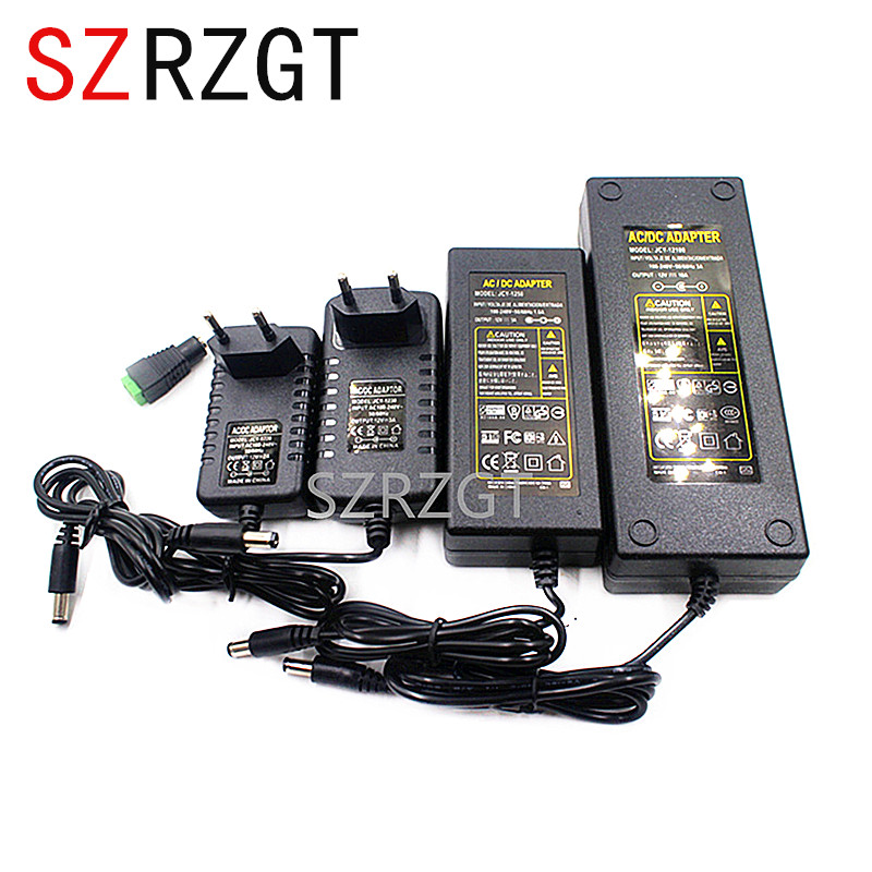 1A 2A 3A 5A 24V 5V 12V Power Supply Adapter Transformer For 5050 2835 LED Strips 