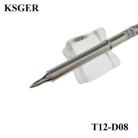 KSGER T12-D08 Electronic Soldering Iron T12 Solder Tips 220v 70W For FX-950/FX-951/FM-2028 For Soldering Station Handle ► Photo 1/6