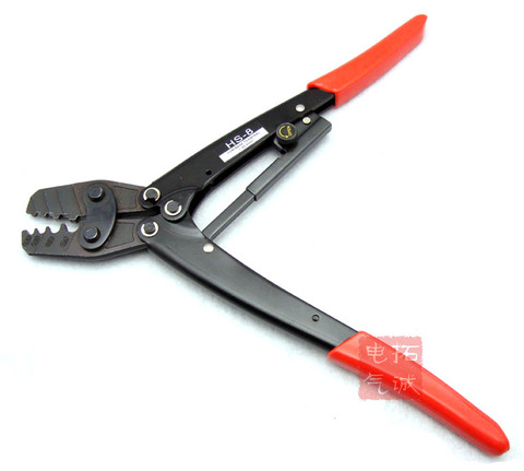 HS-8 JAPANESE STYLE CRIMPING PILER FOR Naked terminal SNB RNB 1.5-16 mm2 CRIMPING PLIERS RATCHET crimping tools pliers ► Photo 1/2