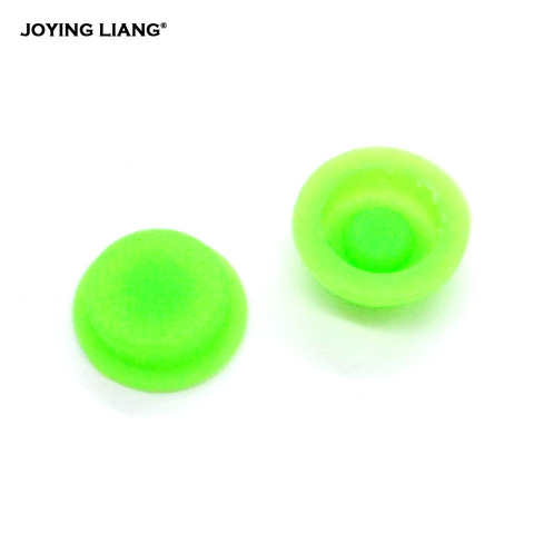 JOYING LIANG Flashlight Green Silica Gel Luminous Button Switch Rubber Switch Caps 2PCS ► Photo 1/2