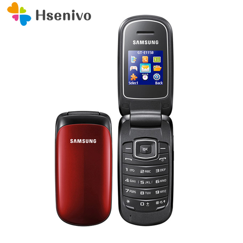 E1150 Original Samsung E1150 E1151 Unlocked GSM 1.43 inches 800 mAh Mini-SIM Multi-color Refurbished Flip Mobile Phone ► Photo 1/6
