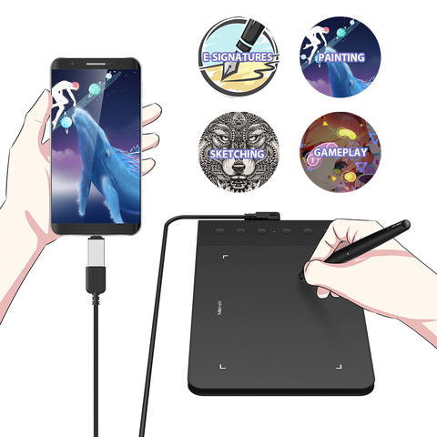 XP-Pen Star G640S Drawing Tablet digital Graphics Tablet Pen Tablets for Android Drawing 8192 pressure ► Photo 1/6