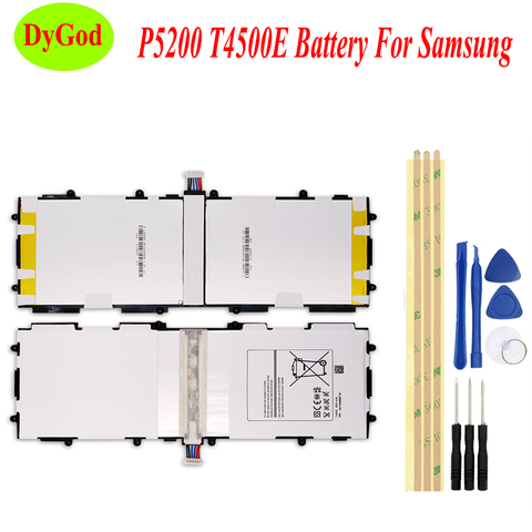 6800mAh T4500E Tablet Battery For Samsung GALAXY Tab 3 10.1 P5210 P5200 P5220 GT-P5200 Batteria High Quality Replace Parts+Tools ► Photo 1/6