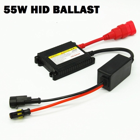 Dianshi 1Pc 55W DC 12v Xenon ignition unit ballast for  H4 H7 H11 H3 9005 9006 880 H13 HID headlight ► Photo 1/5