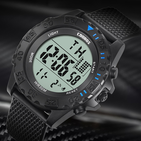 Top Brand Sport Watches for Men Military Electronic Digital Wrist Watch Waterproof Date Week Display Alarm Clock horloges mannen ► Photo 1/6
