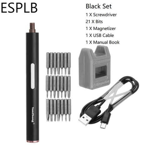 ESPLB Electric Screwdriver Mini Portable 22 in 1 Precision Cordless Electric Screwdriver Set for Mobile Phone/Watch/Camera ► Photo 1/6