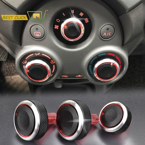 For Nissan CUBE Z12 Latio Almera Versa N17 Note E12 Micra K13 Mitsuoka Viewt AC Heater Heat Climate Control Switch Knobs Buttons ► Photo 1/1