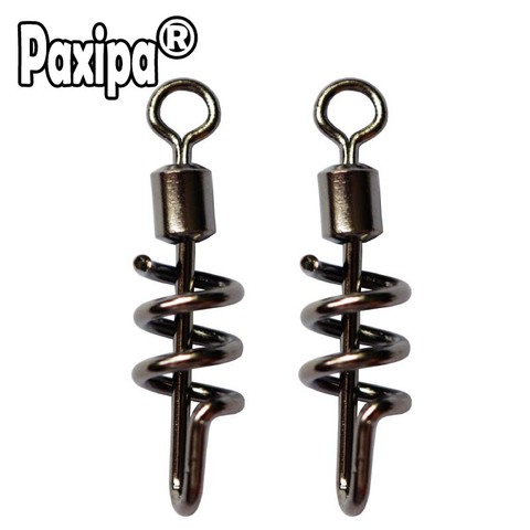 20pcs Spiral Fishing Swivel Safety Fast Snap Solid Rings Ball Rolling Fishing Accessory ► Photo 1/2