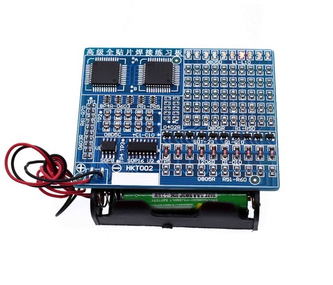 SMT SMD Component Welding Practice Board Soldering DIY Kit Resitor Diode Transistor By start Learning Electronic ► Photo 1/4