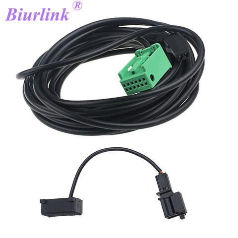 Biurlink RNS315 Navigation Bluetooth Wire Microphone Cable for Audi A4 A6 Q5 Q7 for VW Passat Magotan ► Photo 1/6