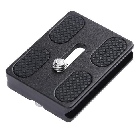 ALLOYSEED Universal PU-50 Metal Quick Release Plate Camera Tripod Adapter Mount Plate Board For Benro Arca Swiss Tripod Ballhead ► Photo 1/6