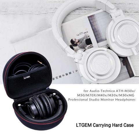 LTGEM Hard Carrying Case for Audio-Technica ATH-M50x/M50/M70X/M40x/M30x/M50xMG Professional Studio Monitor Headphones ► Photo 1/6