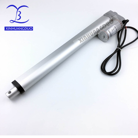 12v 24V 450mm/18inch stroke 900N /198LBS micro linear actuator  TV lift high speed electric linear actuator dc motor ► Photo 1/3