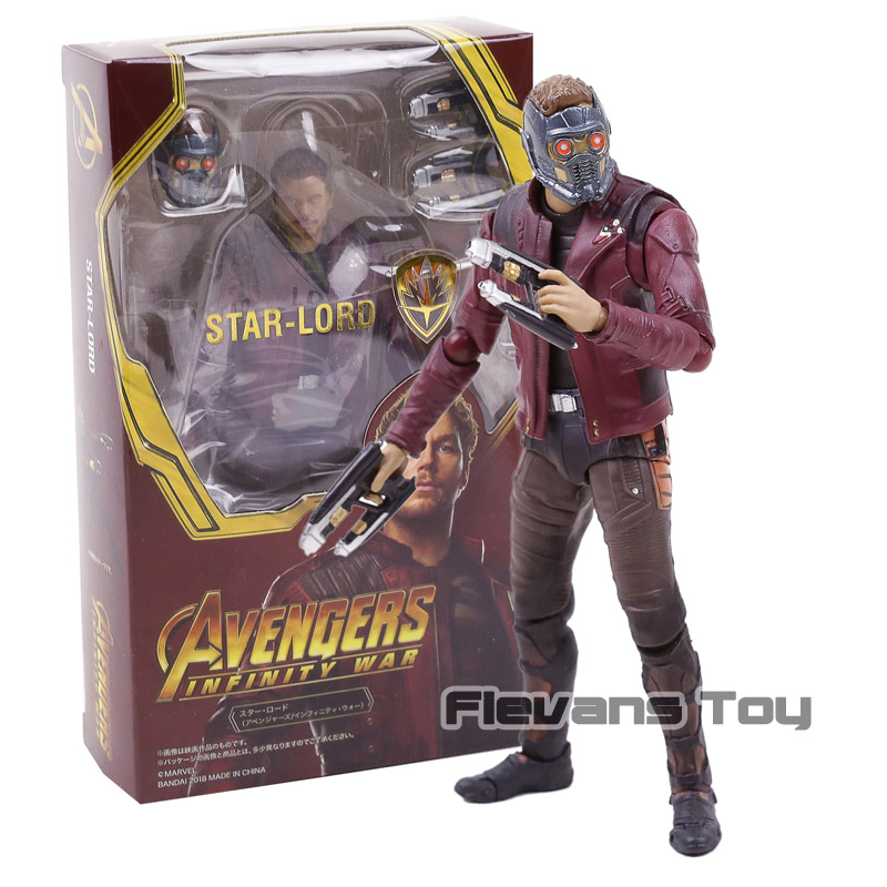 BANDAI S.H.Figuarts STAR LORD Avengers Infinity War Action Figure Peter  Quill