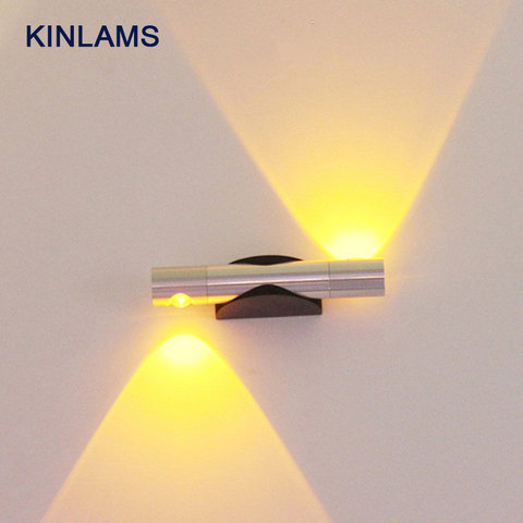 LED Wall lamps 360 degree rotation wall lighting living background bedroom bedside lights, aisle stairs 85-265V ► Photo 1/6