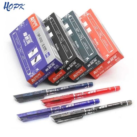 Erasable Pen Washable Handle Blue/Black/Red 0.5mm Kawaii Pen Refill Rod for Office Supplies Student Exam Writing Spare pens ► Photo 1/6
