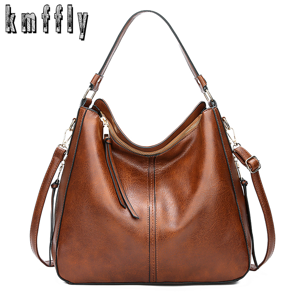 New Women Leather Vintage Women Handbag Purse Shoulder Hobo Messenger Brown Bag