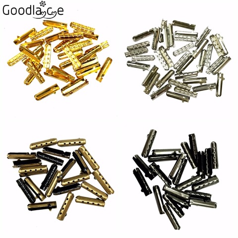 52 PCS Set Metal Aglets DIY Shoelaces Repair Replacement  Shoe Lace Tips Head New ► Photo 1/6