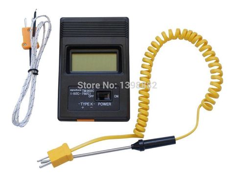 2015 new tm-902c temperature meter  digital Thermometer + Thermocouple Probe + Thermocouple Needle Probe free shipping ► Photo 1/1
