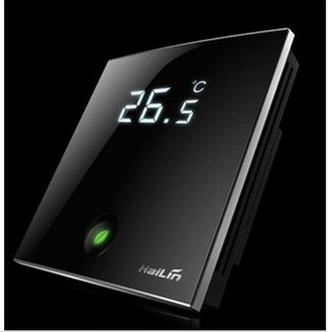 touch-screen LCD wifi thermostat for electric heating 16A controlled by android and IOS smart phone at home or outside ► Photo 1/1