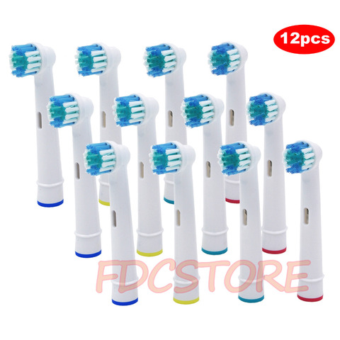 12×Replacement Brush Heads For Oral-B Electric Toothbrush Fit Advance Power/Pro Health/Triumph/3D Excel/Vitality Precision Clean ► Photo 1/2