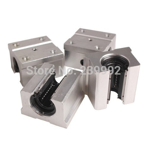 4 pcs SBR20UU SBR20 20mm Linear Ball Bearing Block CNC Router CNC parts ► Photo 1/2