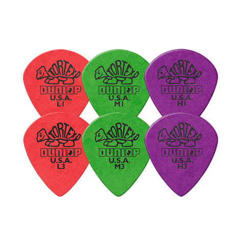 1 pc Dunlop Tortex Jazz Guitar Picks Plectrum Mediator Bass Mediator Acoustic Electric Classic Guitar Picks 1.14/0.88/0.5mm ► Photo 1/1