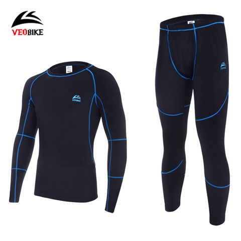 Thermal Underwear Sets 2022 New Men Winter Fleece Long Johns Comfortable Warm Thermo Underwear Thickening Breathable Tights ► Photo 1/6