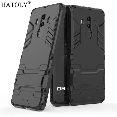 HATOLY Armor Case Huawei Mate 10 Pro Case Mate 20 Lite Robot Silicon Rubber Hard Back Phone Cover For Huawei Mate 20 Pro 30 Lite ► Photo 1/6