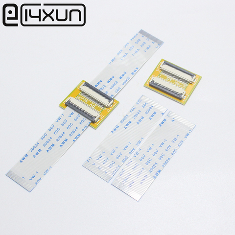 1pcs FFC FPC Extension PCB Pitch 0.5 mm socket + 2pcs 0.5mm pitch 50/100/150/200mm Length FFC Cable 6 8 10 12 30 40 50P Type A ► Photo 1/6