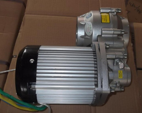 1500w DC  60v  brushless motor,  electric bicycle BLDC , motor, differential gear motor, BM1424HQF-14A ► Photo 1/1