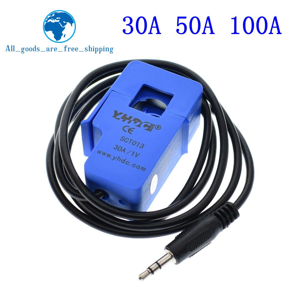 SCT-013-030 Non-invasive AC Current Sensor Clamp Sensor 30A Good 