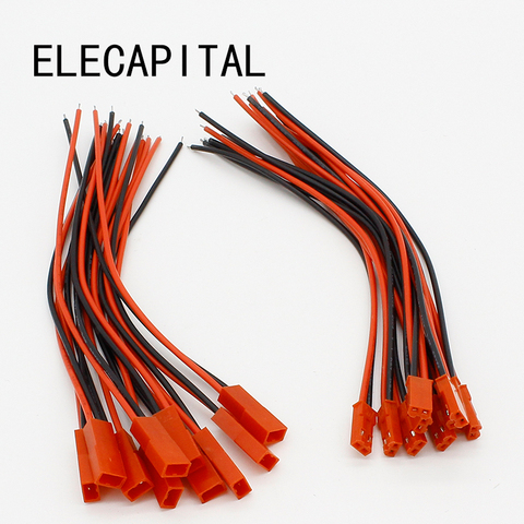 IMC Hot 10 Pairs 150mm JST Connector Plug Cable Male+Female for RC Battery ► Photo 1/6