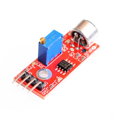 KY-037 New 4pin Voice Sound Detection Sensor Module Microphone Transmitter Smart Robot Car for arduino DIY Kit ► Photo 1/2