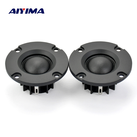 AIYIMA 2 inch 4/6/8 Ohm 15W Dome Silk Film Tweeters Audio Loudspeakers Neodymium Hifi Treble 20 Cores Mini Portable Speaker 2PCS ► Photo 1/6