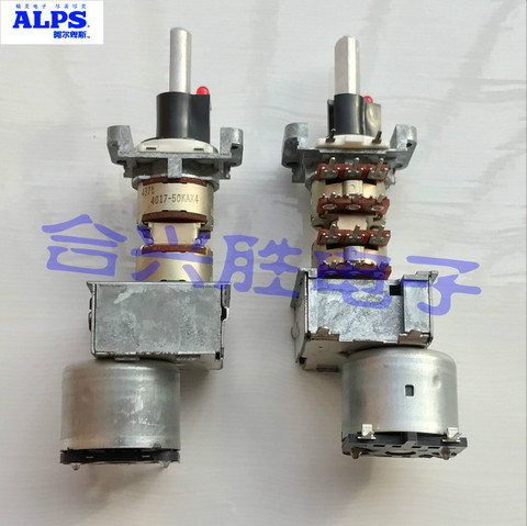 Japan ALPS For Yamaha Amplifier Audio FOR Motor Remote Control Volume Potentiometer 4 A50K*4 ► Photo 1/3