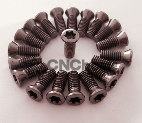 50PCS/lot M2*6 M2.5*6 M2.5*8 M3*8 M3*10 M3*12 M3.5*8 M3.5*10 M3.5*12 M4*10 M4*12 M5*10 CNC lathe tool spare screws Torx screws ► Photo 1/1