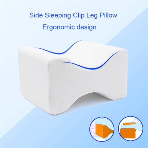 Orthopedic Slow Rebound Memory foam Knee Leg Pregnant Women pillow Side Sleeping Clip Leg Pillow Thigh Leg Pad Support Cushion ► Photo 1/6
