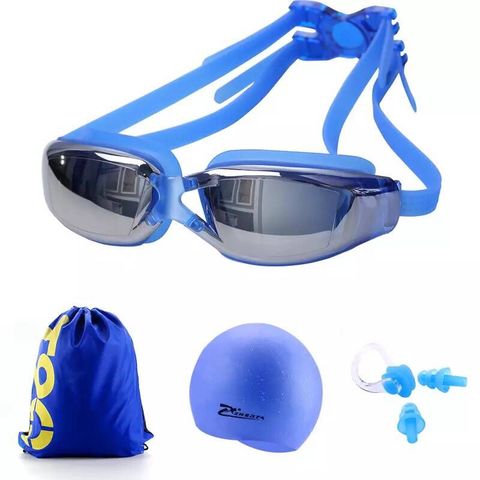 Myopia Swimming Goggles Diopter Adults Anti-Fog Diving Glasses Men Women Prescription Waterproof Silicone Pool Swim Eyewear ► Photo 1/6