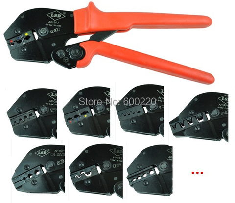 AP series heavy duty crimping tool for different types and sizes of the terminals, cable connectors.ratchet crimp tool, crimper ► Photo 1/2