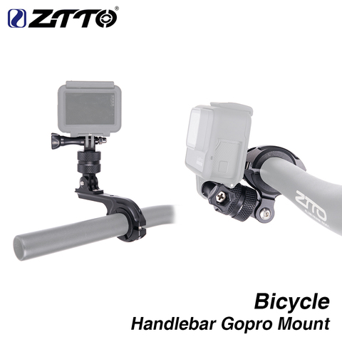 ZTTO Bicycle Parts MTB Road Bike Handlebar Rotatable  Camera Mount Holder Adapter Bracket For Gopro For Xiaomi For Virb ► Photo 1/6