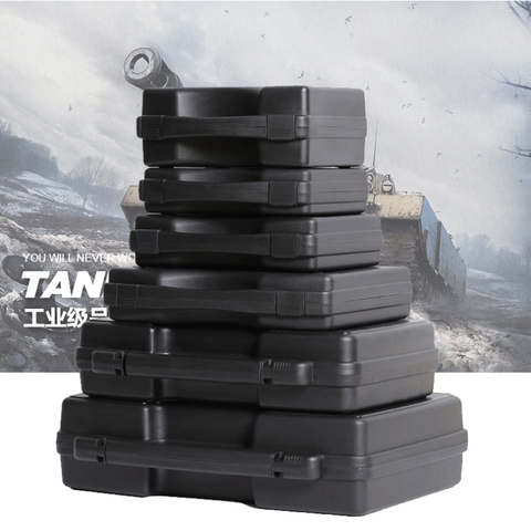 Portable Plastic tool case Safety Protection Equipment Instrument Case Dry Box Impact resistant Outdoor box with pre-cut foam ► Photo 1/6