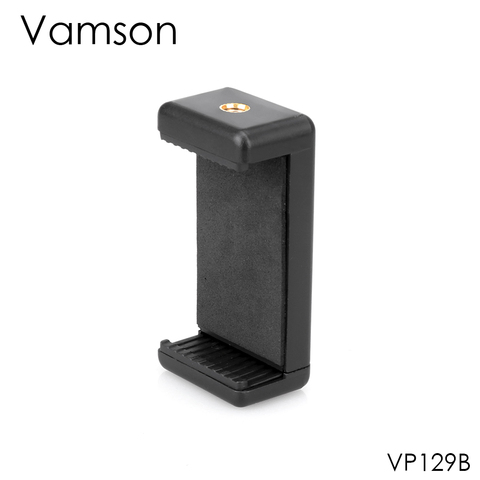 Vamson Camera Tripod Stand Adapter Moblie Phone Clip Bracket Holder Mount Tripod Monopod Stand for Smartphone VP129 ► Photo 1/6