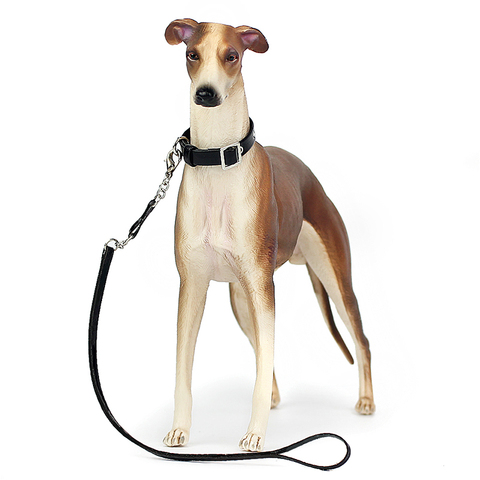Pet Dog Greyhound Simulation Animal Model Action & Toy Figures Classic Toys for Children Gift Collection ► Photo 1/6